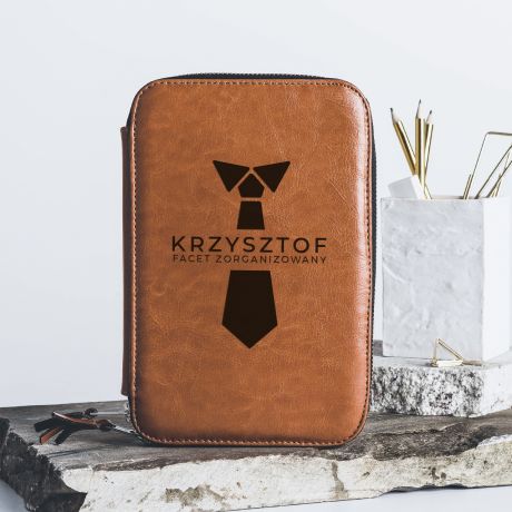 Skrzany organizer mski ZORGANIZOWANY prezent dla faceta prezent dla mczyzny