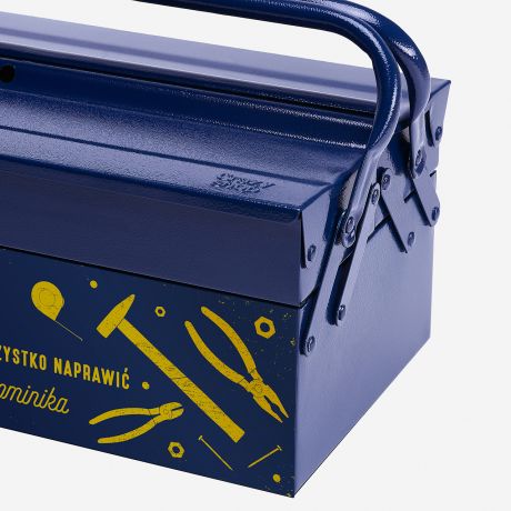 Skrzynka na narzdzia dla taty POTRAFISZ WSZYSTKO NAPRAWI