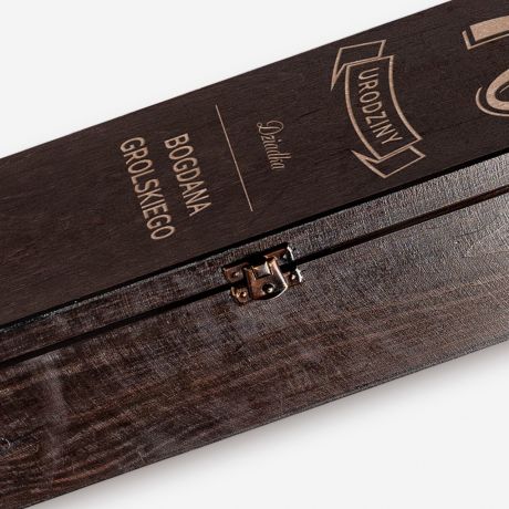Skrzynka na whisky PREZENT NA 70 URODZINY