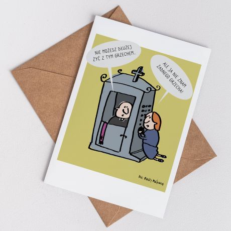 mieszna kartka na lub cywilny GRZECH prezent na lub cywilny kartka lubna kartka lubna personalizowana