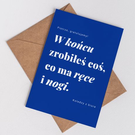 mieszna kartka z okazji NARODZIN DZIECKA prezent na narodziny dziecka prezent z okazji narodzin dziecka
