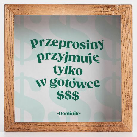 mieszna skarbonka PREZENT DLA NASTOLETNIEGO CHOPAKA prezent dla nastolatkw chopcw