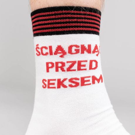 mieszne skarpetki mskie SEX upominek dla chopaka prezent dla chopaka skarpetki dla chopaka
