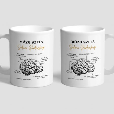 mieszny kubek dla szefa MZG prezent dla szefa gadet dla szefa personalizowany kubek kubek z nadrukiem