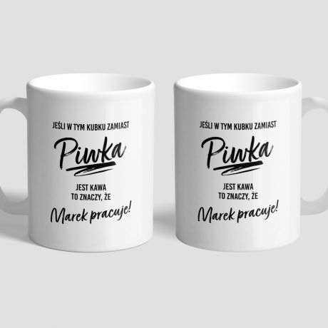 mieszny kubek do pracy PREZENT DLA PIWOSZA