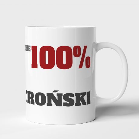 mieszny kubek do pracy STO PROCENT