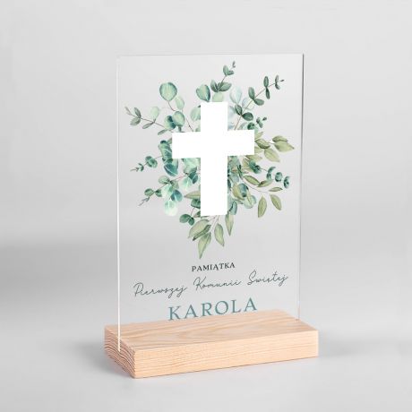Statuetka na komuni� PAMI�TKA z imieniem pami�tka pierwszej komunii prezent na komuni� personalizowana statuetka