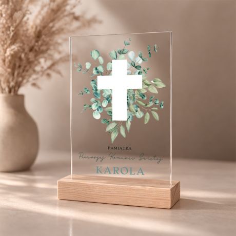 Statuetka na komuni� PAMI�TKA z imieniem pami�tka pierwszej komunii prezent na komuni� personalizowana statuetka