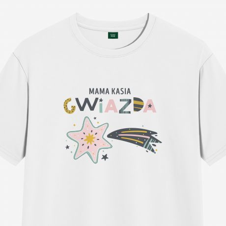 witeczna koszulka dla mamy GWIAZDA - L koszulka witeczna prezent dla mamy na wita