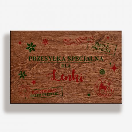 �wi�teczna skrzynka na prezenty PRZESY�KA SPECJALNA