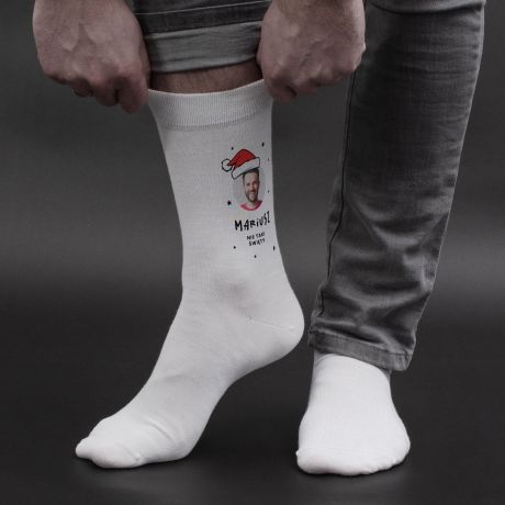 Personalizowane skarpetki witeczne NIE TAKI WITY 42-45