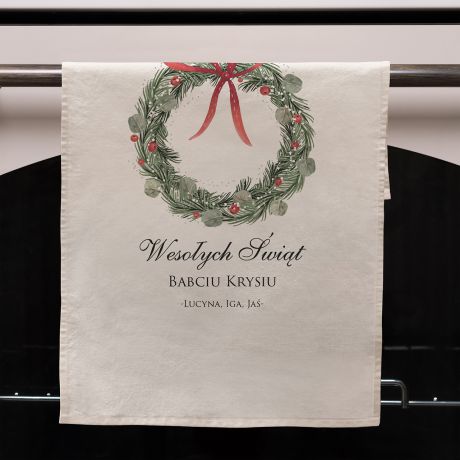 witeczny rcznik kuchenny DLA BABCI