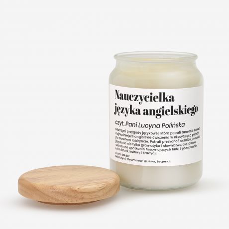 Du�a �wieca DEFINICJA prezent dla nauczycielki angielskiego �wieca sojowa �wieca na prezent