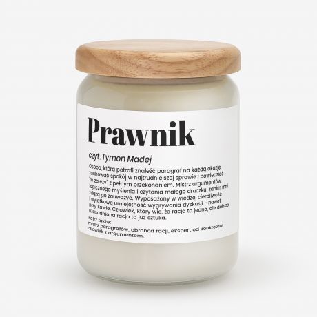 �wieca zapachowa DEFINICJA prezent dla prawnika �wieca na prezent