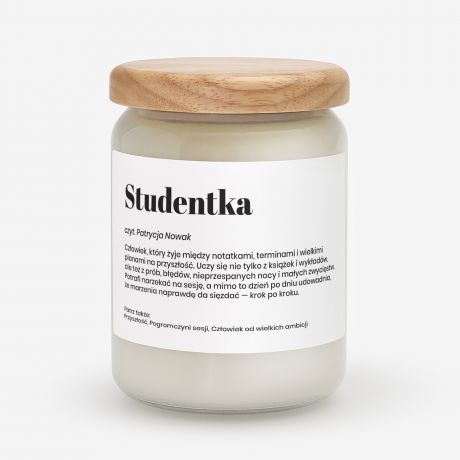 �wieca zapachowa DEFINICJA prezent dla studentki