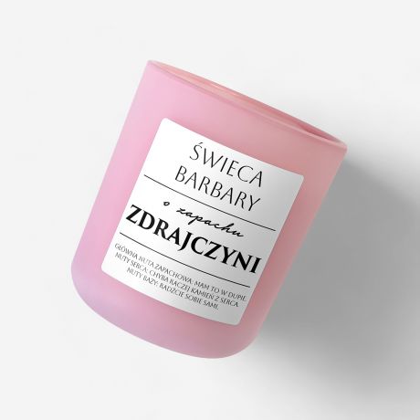 wieczka ZDRAJCZYNI prezent dla koleanki na odejcie z pracy mieszny prezent dla koleanki z pracy
