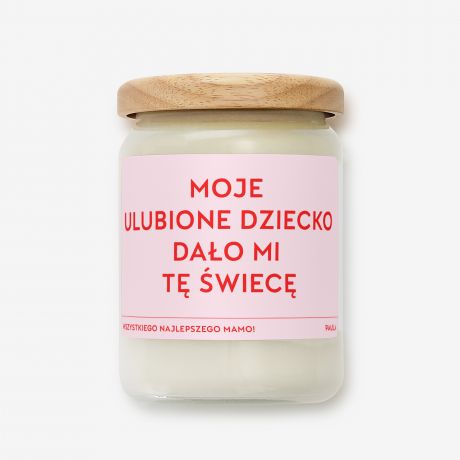 wieczka dla mamy ULUBIONE DZIECKO wieczka na prezent prezent na dzie mamy prezent dla mamy