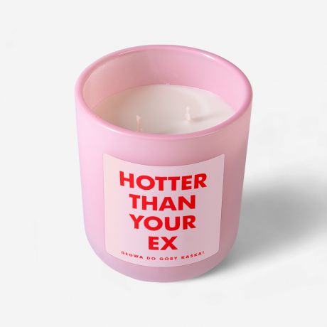 wieczka dla przyjaciki HOTTER THAN YOUR EX prezent na rozstanie mieszny prezent dla przyjaciki
