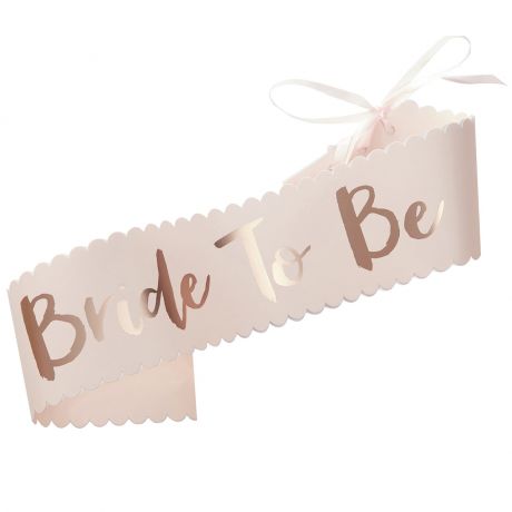 Szarfa na wieczr panieski TEAM BRIDE Bride to be