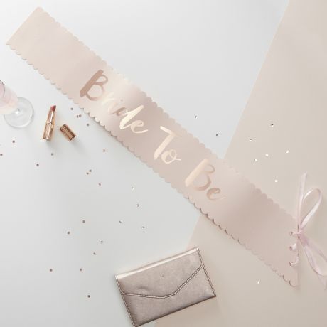 Szarfa na wieczr panieski TEAM BRIDE Bride to be