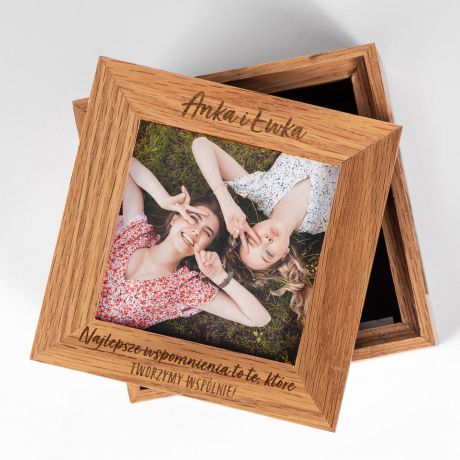 Personalizowana foto kostka PREZENT DLA BFF NA URODZINY