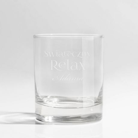 Szklaneczka do whisky PREZENT NA MIKO�AJKI DLA CH�OPAKA