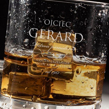 Szklanka do whisky dla taty NIE PRZELEWA