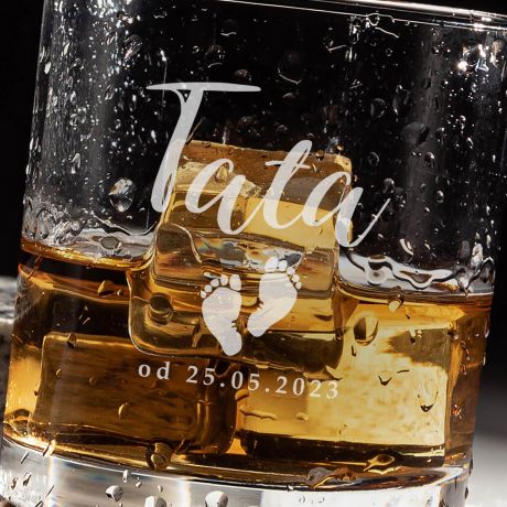 Szklanka do whisky na Dzie� Ojca DLA M�ODEGO TATY