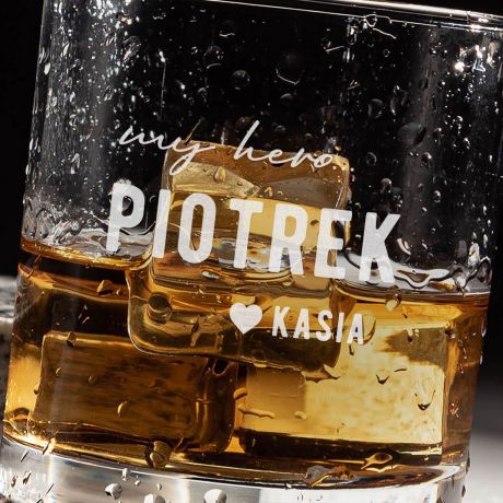 Szklanka do whisky PREZENT DLA CH�OPAKA