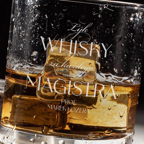 Szklanka do whisky PREZENT DLA PROMOTORA NA OBRON