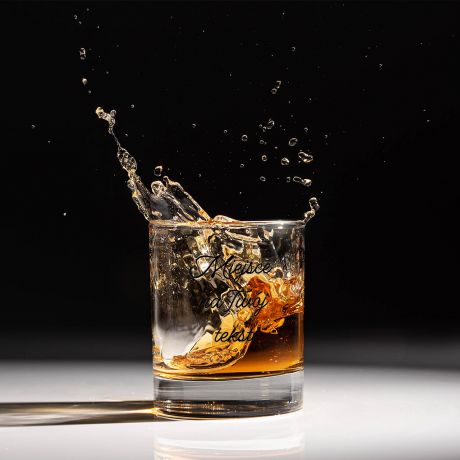 Szklanka do whisky TWJ TEKST prezent dla mczyzny szklanka do whisky z grawerem