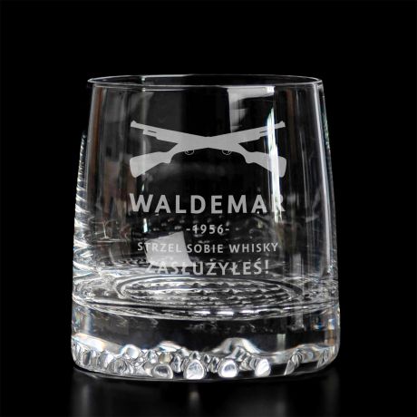 Szklanka do whisky z grawerem PREZENT DLA MYLIWEGO
