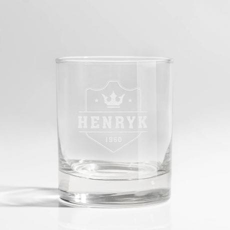 Szklanka do whisky PREZENT URODZINOWY z grawerem