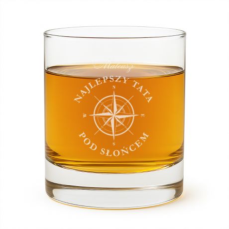 Grawerowana szklanka do whisky PREZENT NA 40 URODZINY DLA KOLEGI szklanka do whisky z grawerem