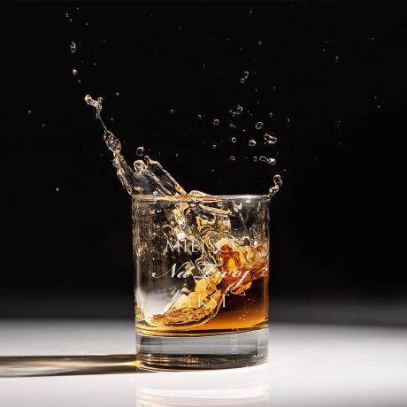 Szklanka do whisky z w�asnym grawerem TW�J TEKST