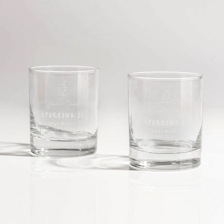 Szklanki do whisky z grawerem ORYGINALNY PREZENT NA PARAPET�WK�