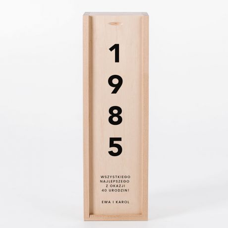 Szkocka whisky w skrzynce PREZENT NA URODZINY whisky na prezent prezent na 50 urodziny prezent urodzinowy