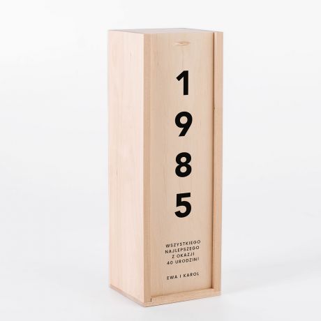Szkocka whisky w skrzynce PREZENT NA URODZINY whisky na prezent prezent na 50 urodziny prezent urodzinowy