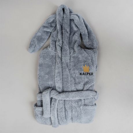 Szlafrok dziecicy z imieniem KORONA - 98cm