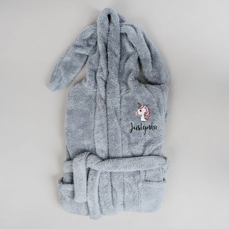 Szlafrok dla dziewczynki JEDNOROEC - 110cm