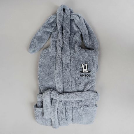 Szlafrok dziecicy z kapturem KRLICZEK - 98cm