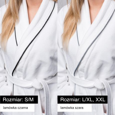 Szlafrok z inicjaami - L/XL