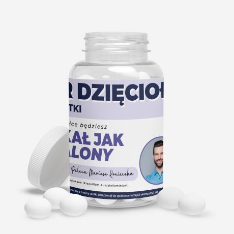 Tabletki DOKTOR DZICIO mieszny upominek ze zdjciem