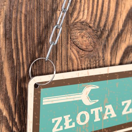 Tabliczka do garau CO WYDARZYO SI W GARAU...