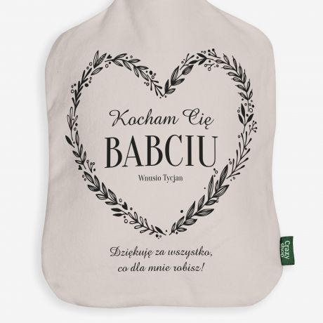 Termofor dla babci PREZENT NA DZIE BABCI termofor na Dzie Babci prezent dla babci