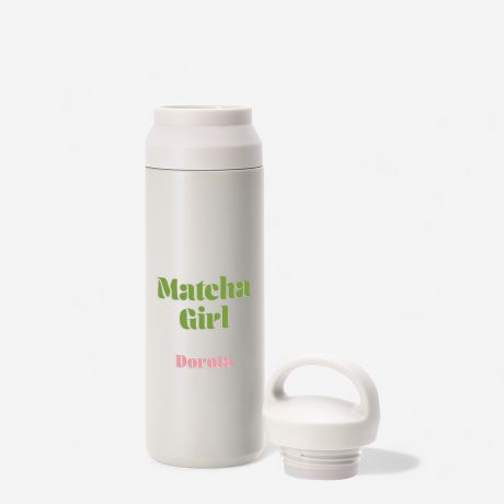 Termos dla dziewczyny MATCHA GIRL prezent dla dziewczyny prezent na dzie kobiet termos z grawerem