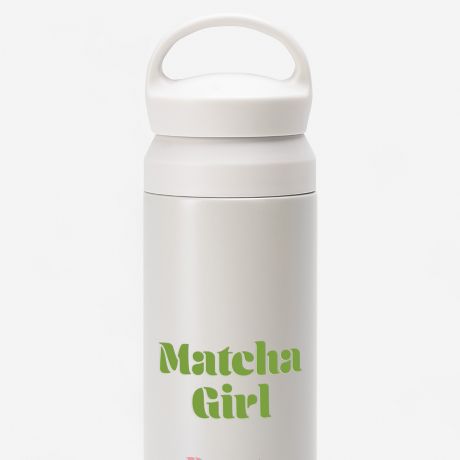Termos dla dziewczyny MATCHA GIRL prezent dla dziewczyny prezent na dzie kobiet termos z grawerem