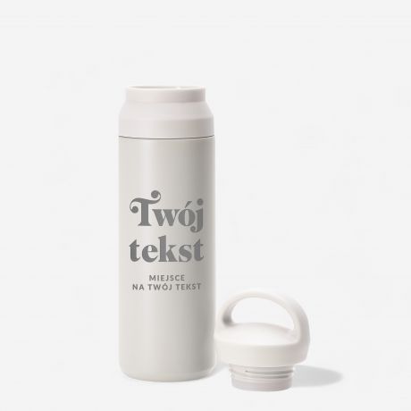 Grawerowany termos na prezent TWJ TEKST  prezent na urodziny prezent dla mamy prezent dla taty