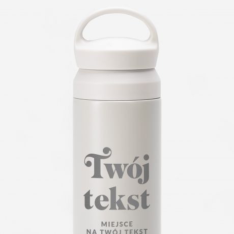Grawerowany termos na prezent TWJ TEKST  prezent na urodziny prezent dla mamy prezent dla taty