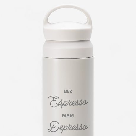Grawerowany termos na kaw ESPRESSO prezent dla kawosza termos do kawy termos z grawerem prezent dla mionika kawy